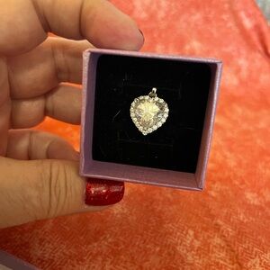 Dazzling Heart Moissanite Pendant over 5 ctw